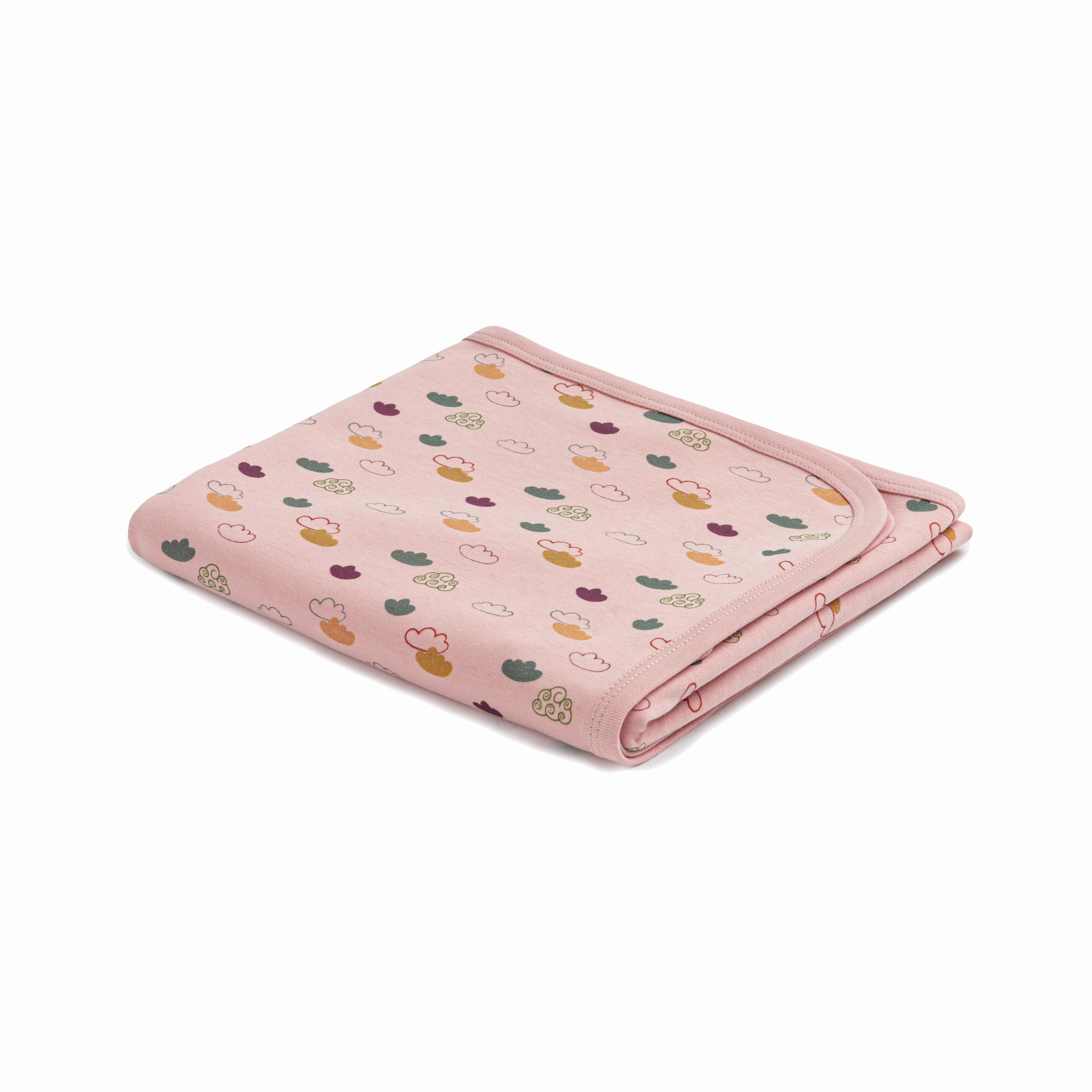 Bulut Desenli Bebek Battaniyesi