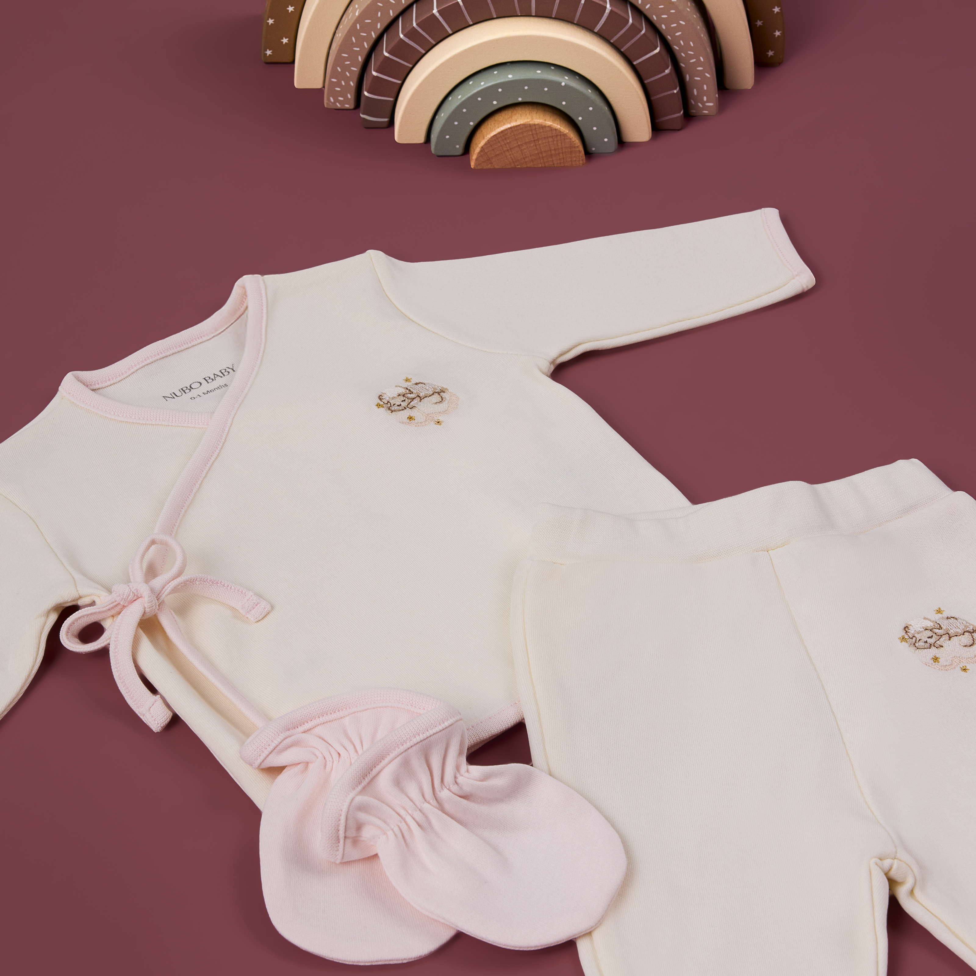 Kuzu Nakışlı Tayt