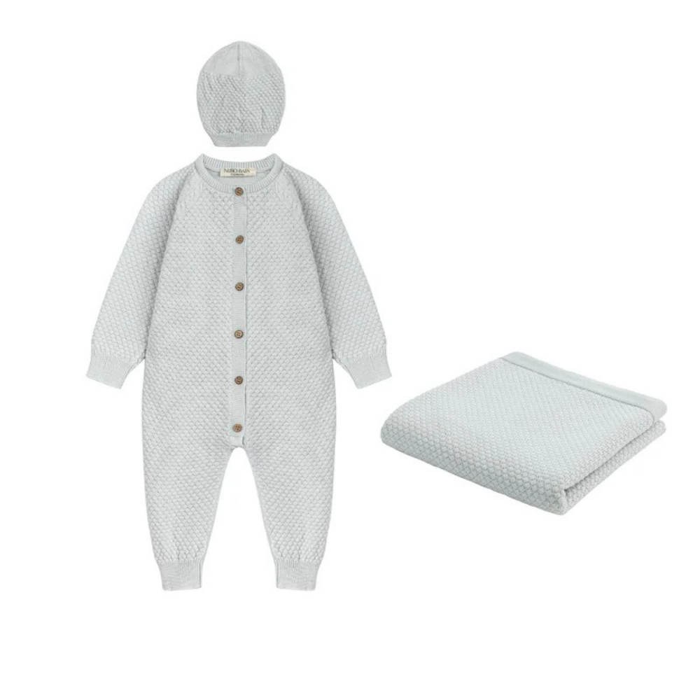 Mavi Triko Takım & Battaniye Seti