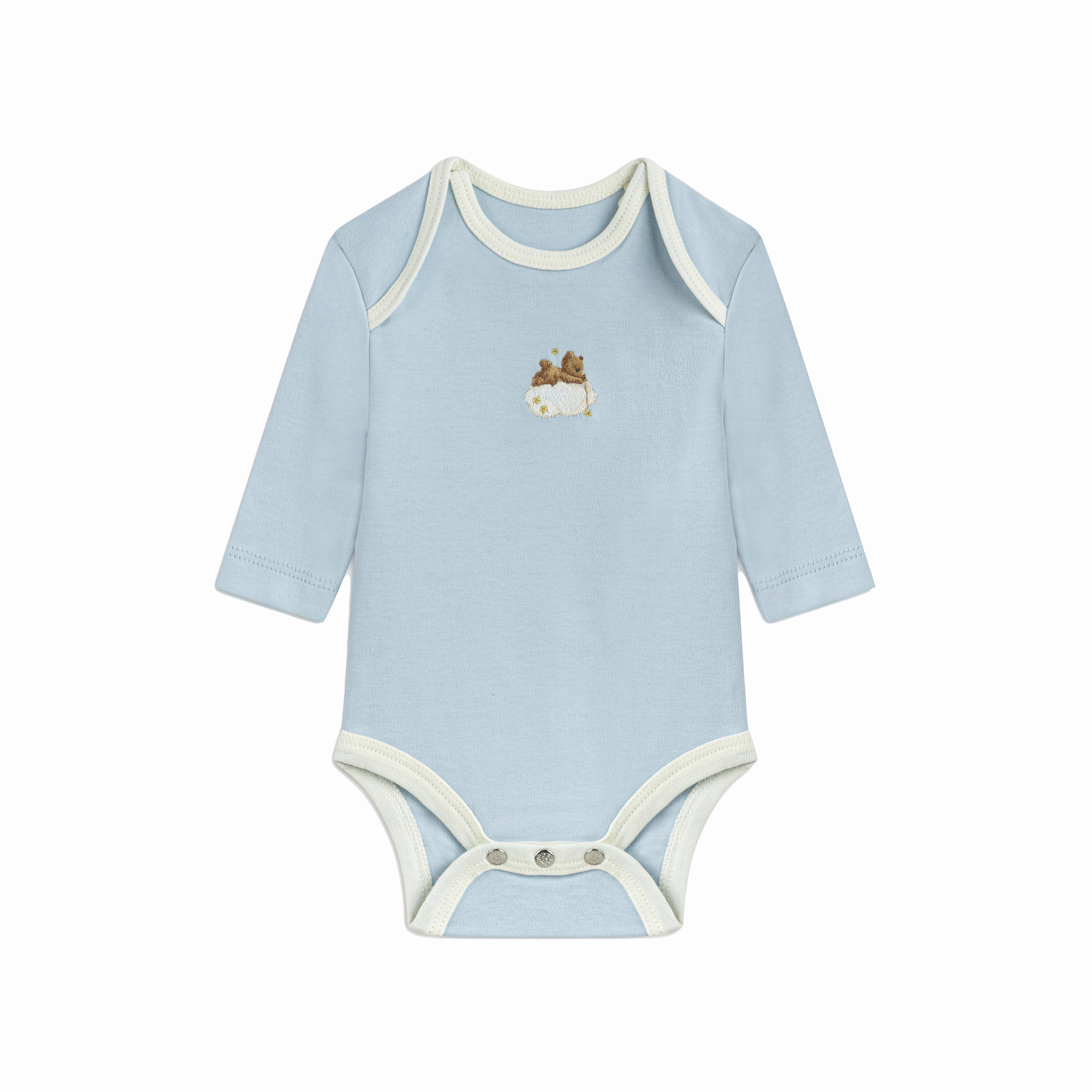 Teddy Nakışlı Body