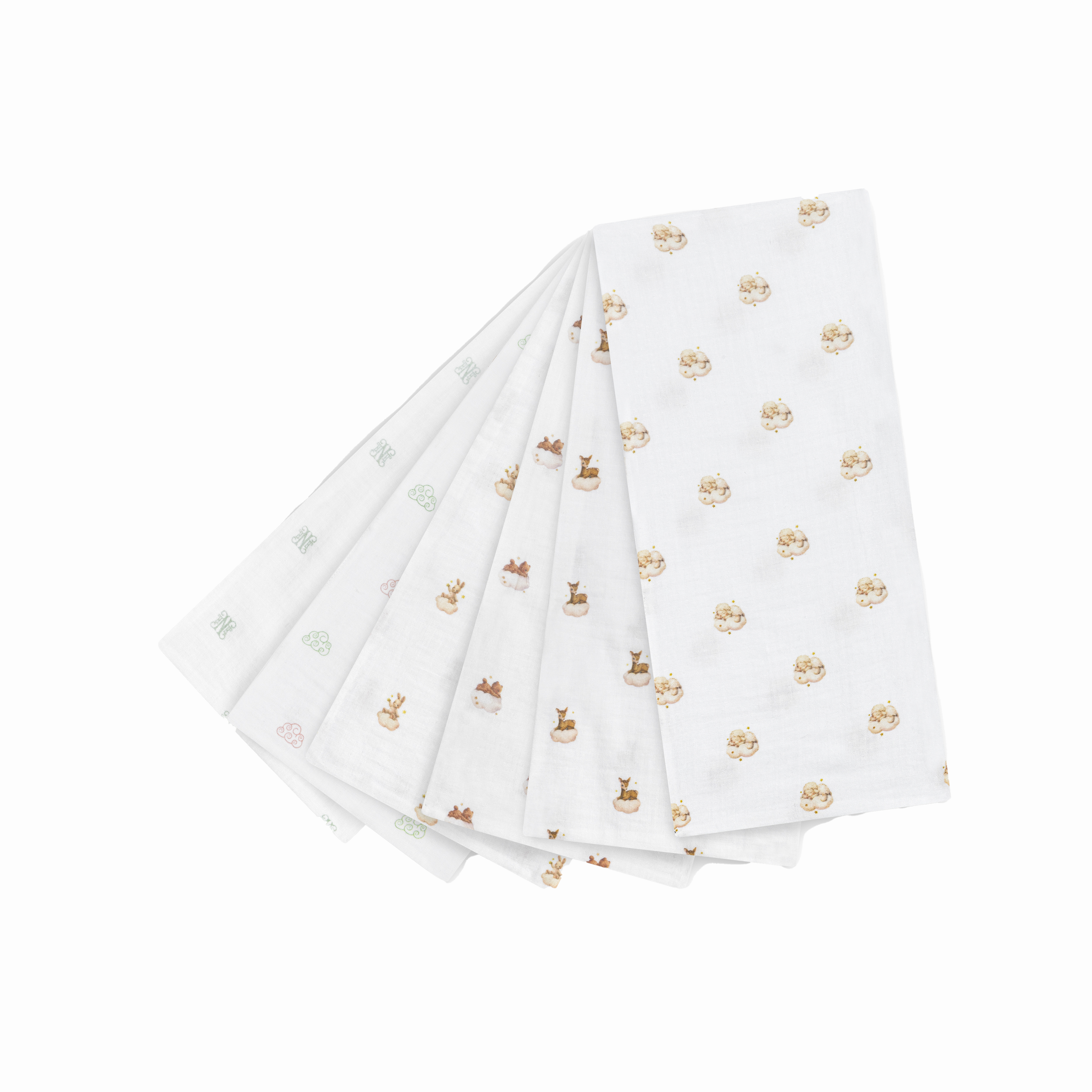 6'li Müslin Omuz Bezi Seti