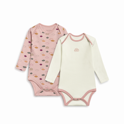 %100 Pamuk 2'li Bulut Body Seti