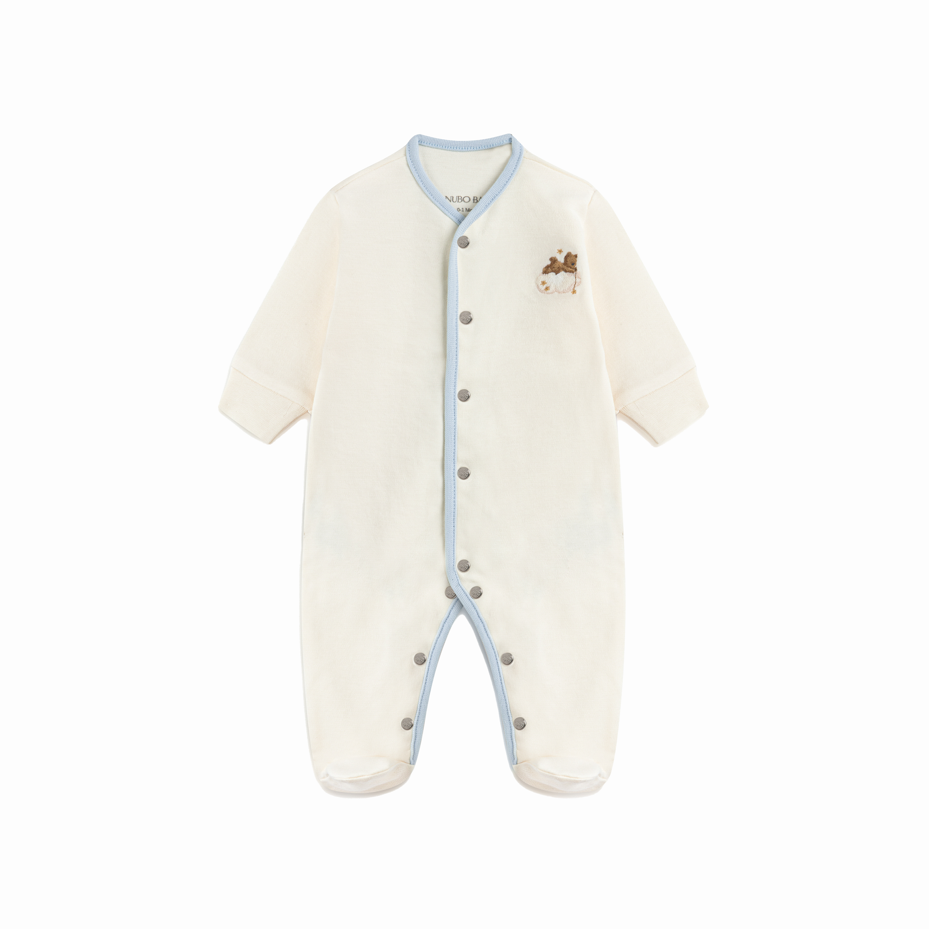 Teddy Nakışlı Tulum