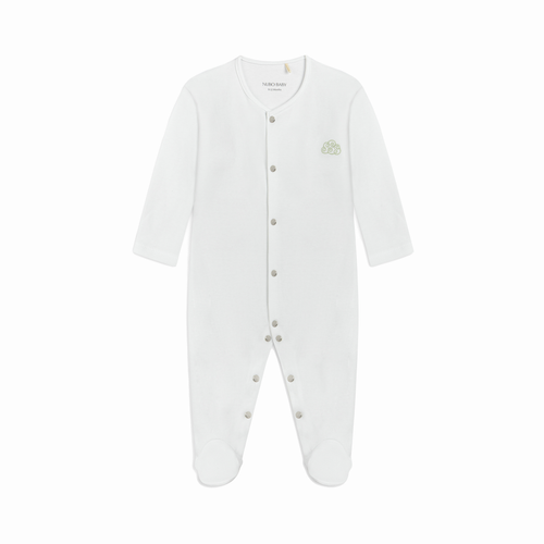 Bulut Nakışlı Pijama Tulum