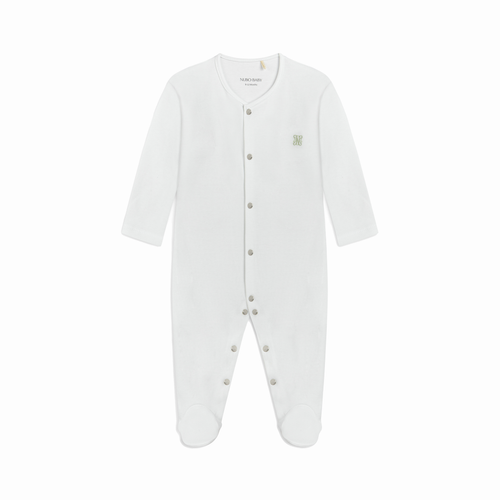 Monogram Nakışlı Pijama Tulum