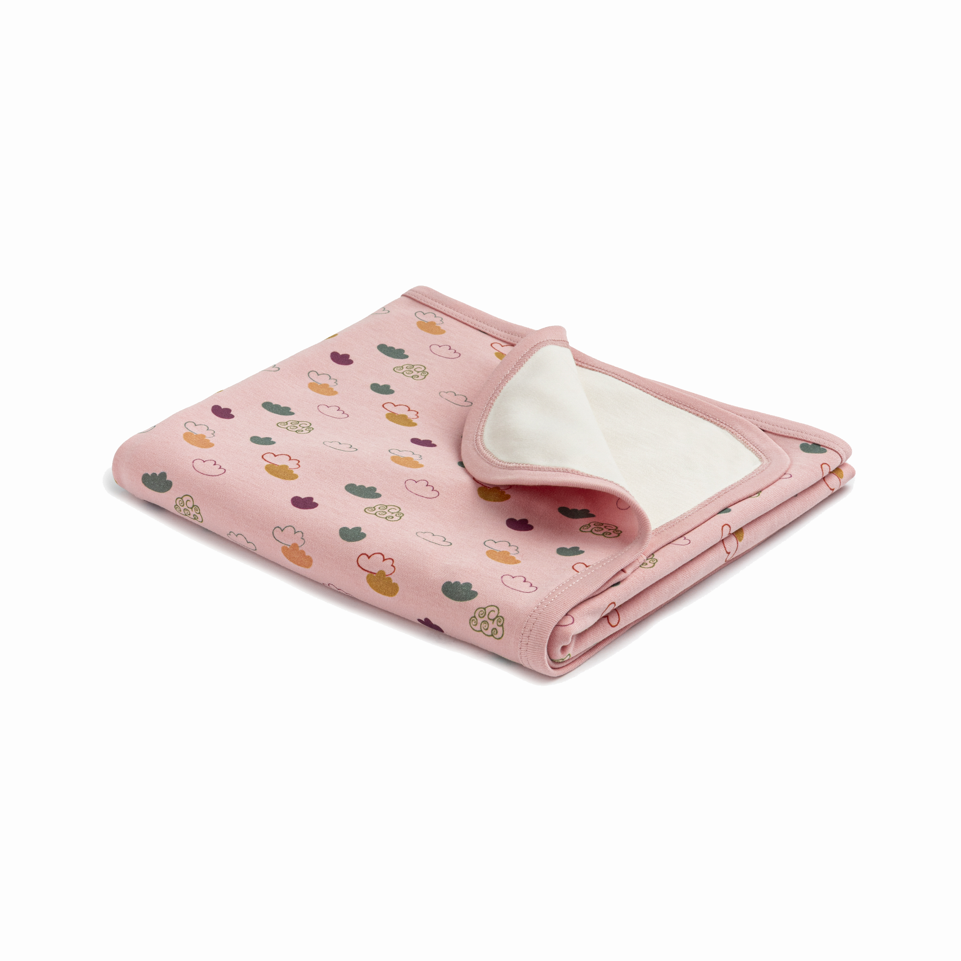 Bulut Desenli Bebek Battaniyesi