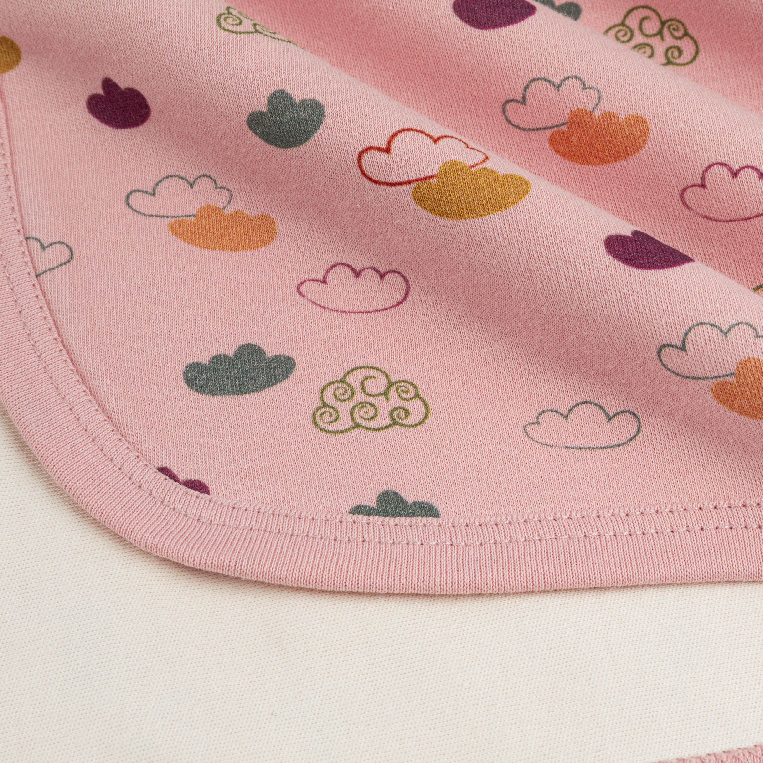 Bulut Desenli Bebek Battaniyesi