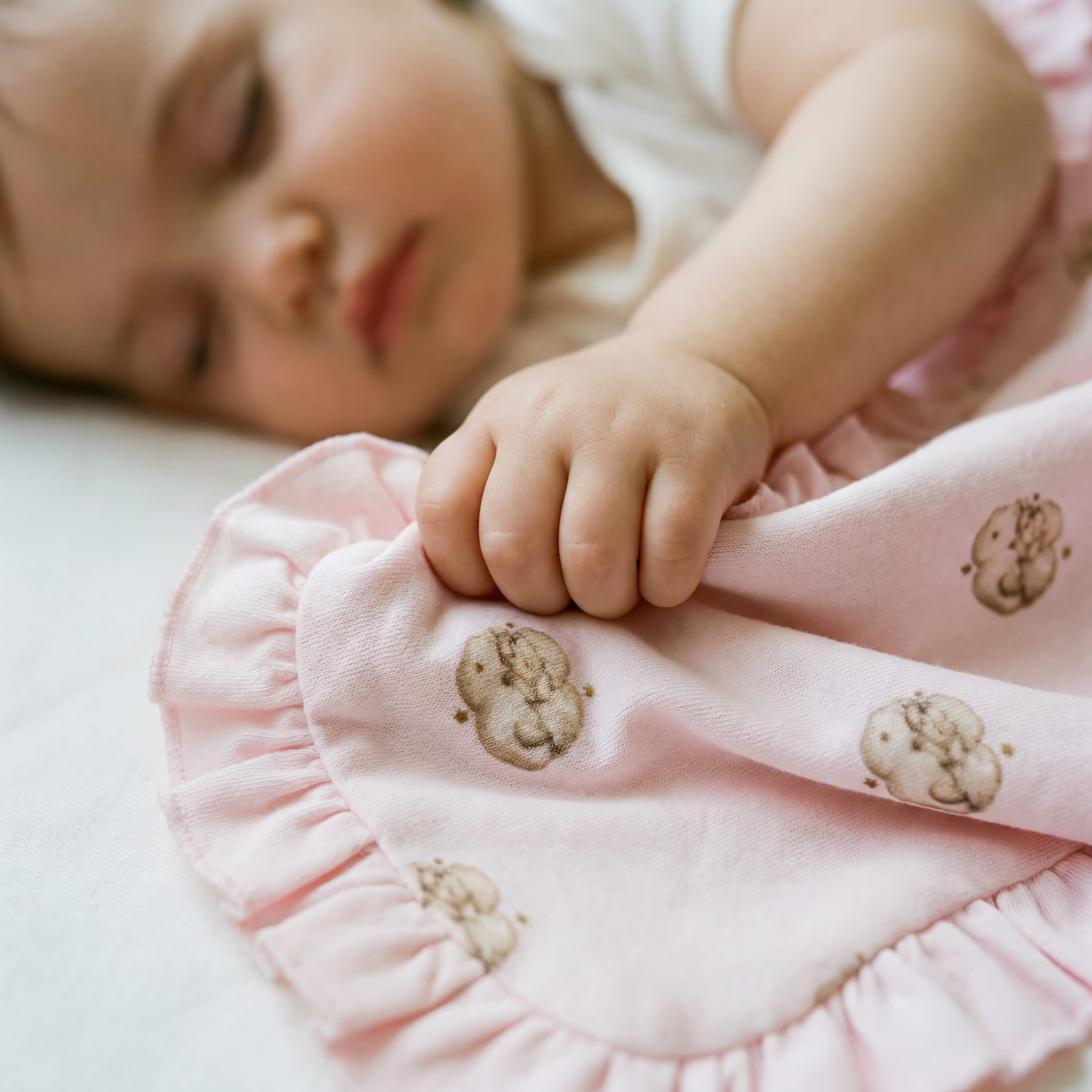 %100 Pamuk 9 Parça Lüks Yenidoğan Seti - Kuzu